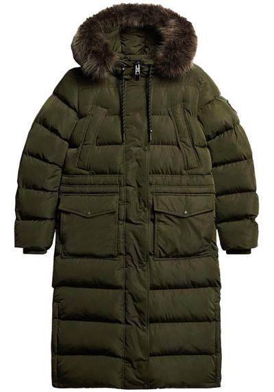 Стеганая куртка Everest Faux Fur Longline Jkt