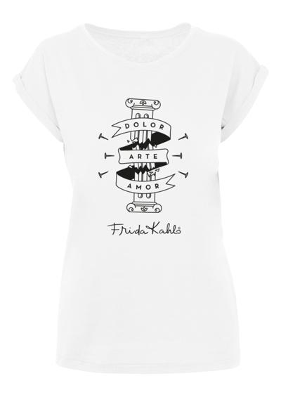 футболка Damen Ladies Frida Kahlo - Dolor Arte Amor T-Shirt