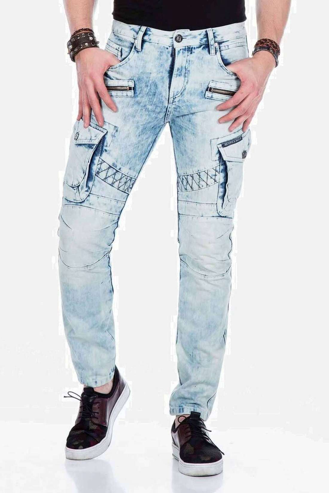 Джинсы-карго Jeans