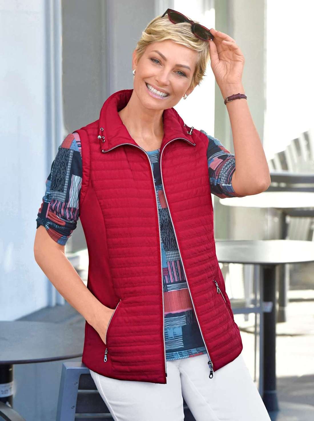 Стеганый жилет