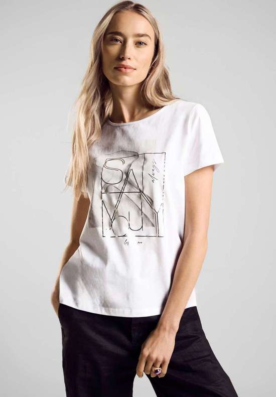 Рубашка с принтом