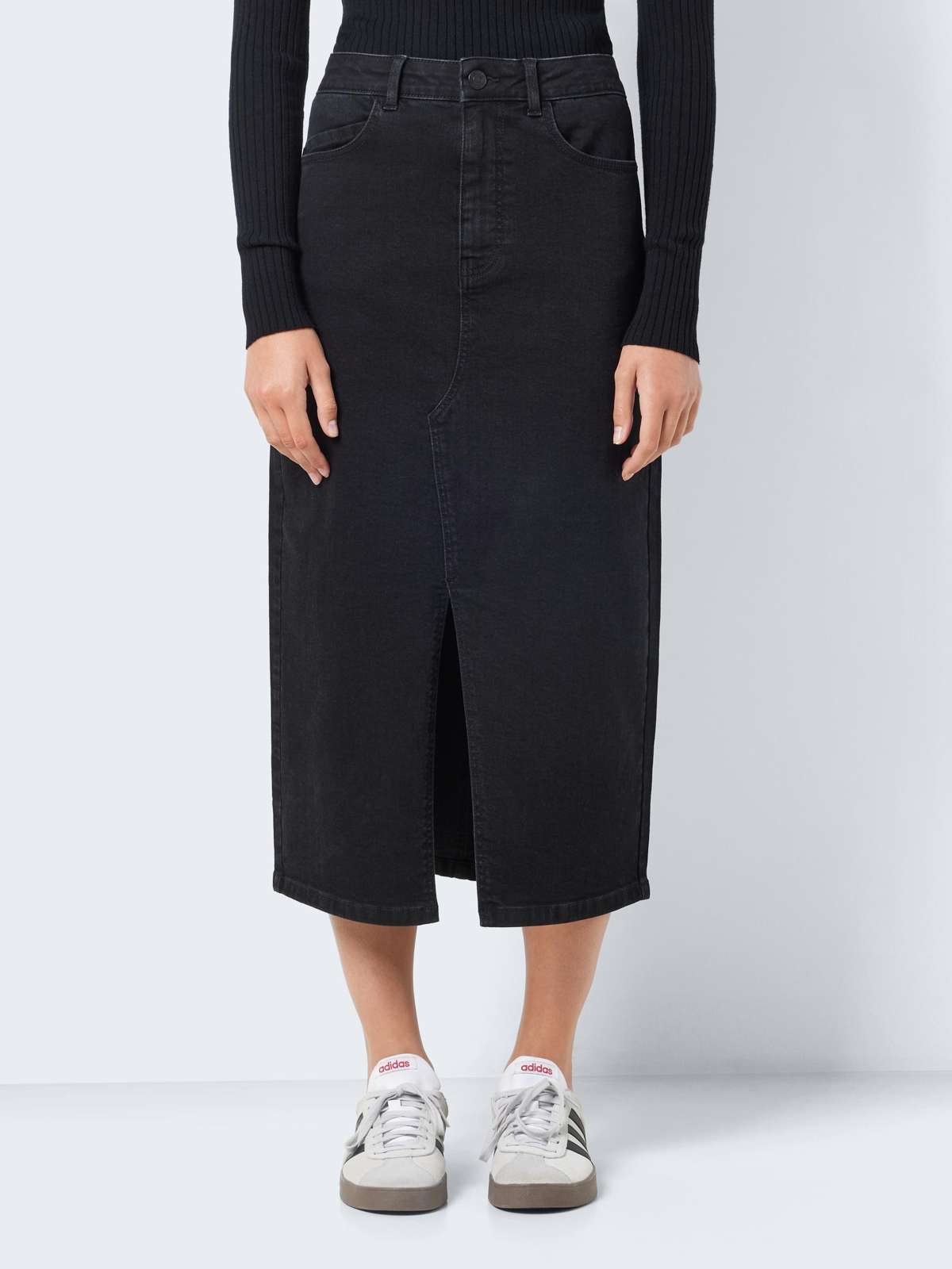 Джинсовая юбка NMKATH NW SLIT MIDI SKIRT VI478BL NOOS