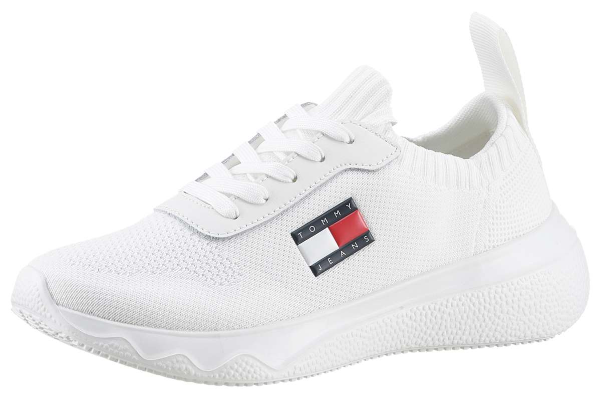 кроссовки на шнуровке TJW KNIT RUNNER