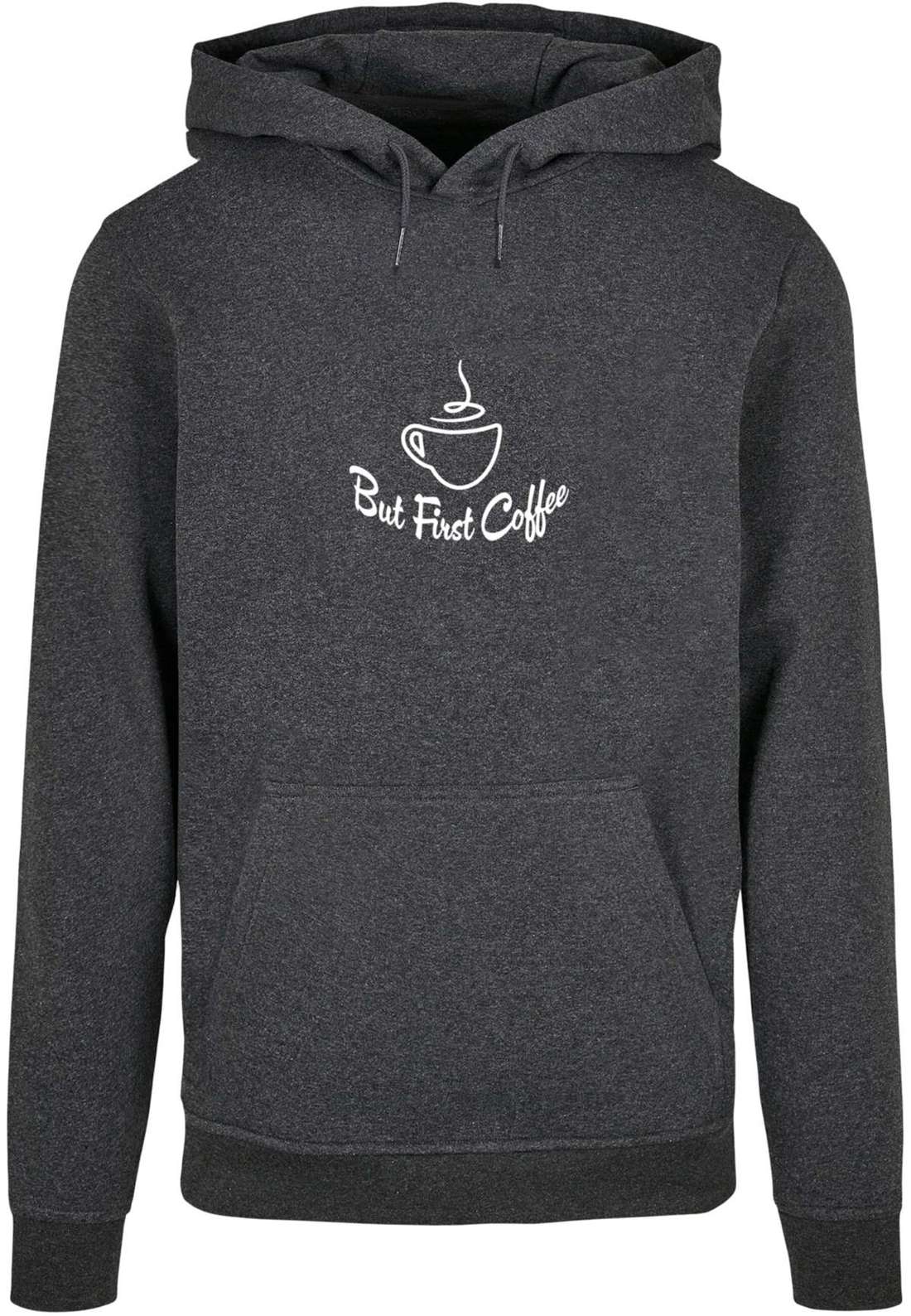 Толстовка с капюшоном Herren But First Coffee Basic Hoody