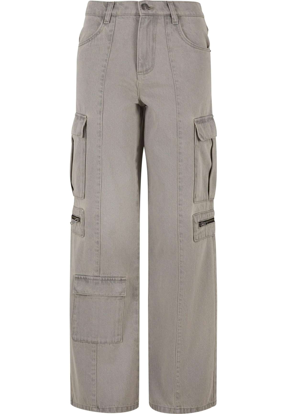 Брюки-карго Urban Classics Ladies Loose Utility Denim Pants