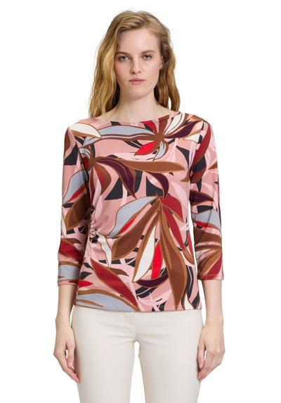 рубашка с рукавом 3/4 Printshirt mit Raffung