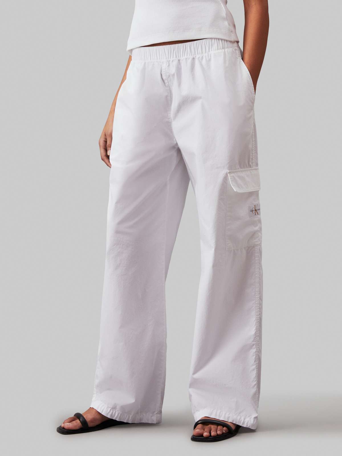 Брюки-карго с тисненым логотипом COTTON UTILITY CARGO PANTS