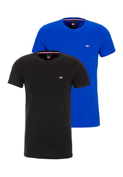 Футболка с логотипом бренда на груди. TJM 2PACK SLIM JERSEY TEE