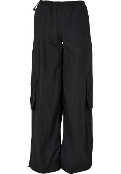 Тканевые брюки Urban Classics Damen Ladies Wide Crinkle Nylon Cargo Pants