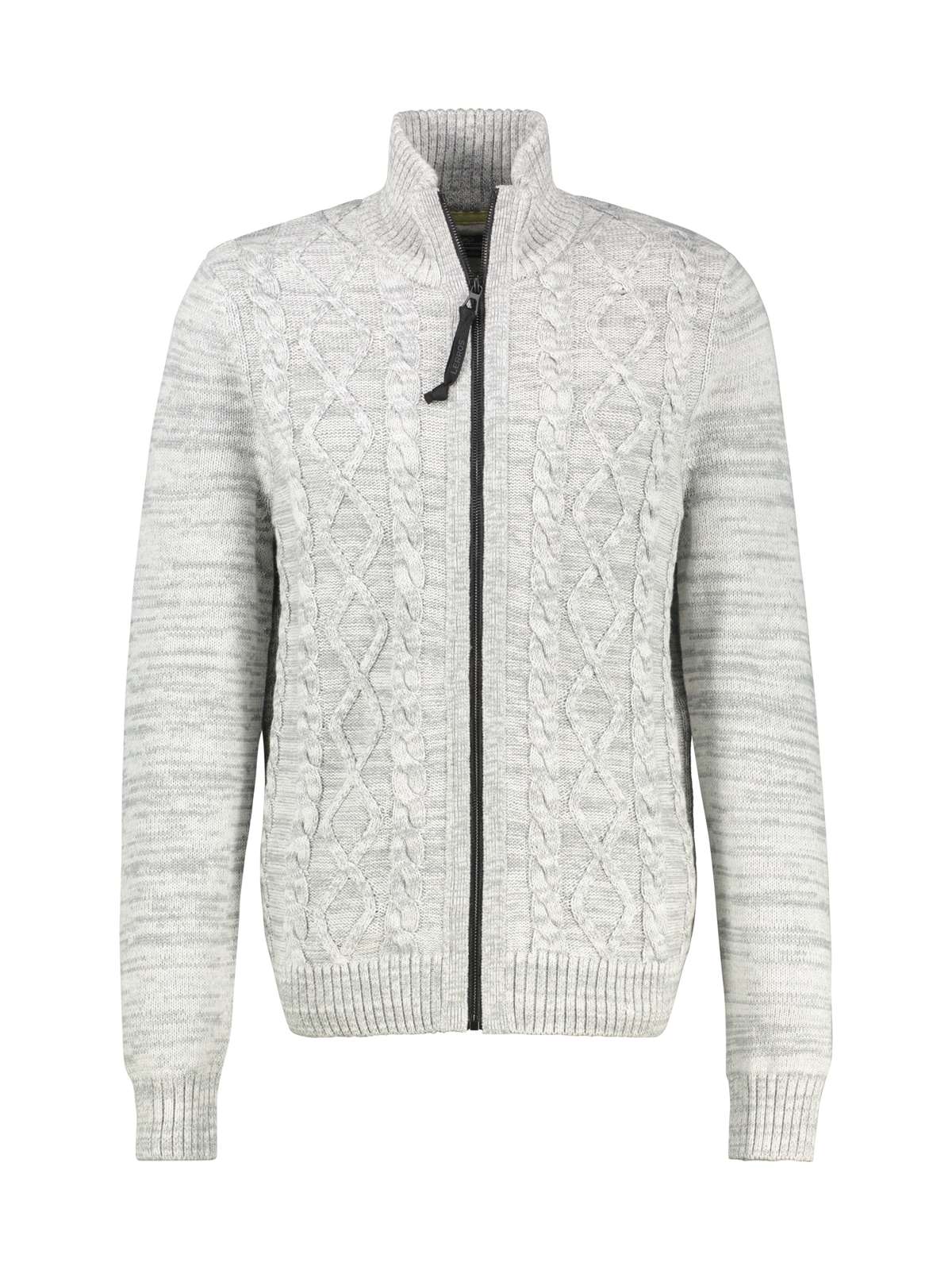 Кардиган LERROS Strickjacke mit Kabelstrickmuster