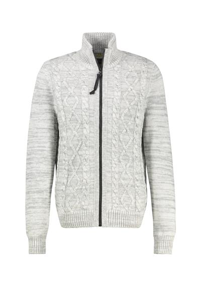 Кардиган LERROS Strickjacke mit Kabelstrickmuster