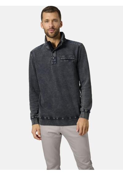 Функциональная рубашка с эффектом поношенности Sweatshirt KALDINO