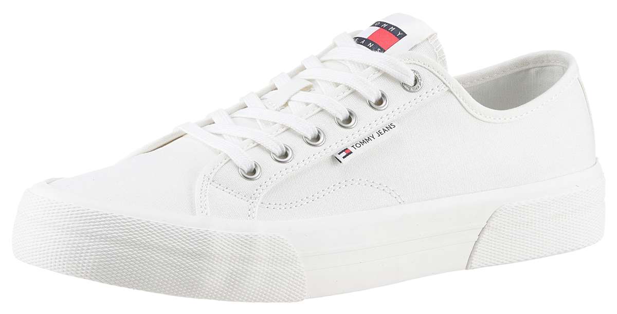 Кроссовки с этикеткой TJM LACE UP CANVAS COLOR