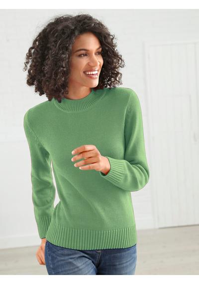 Свитер с воротником-стойкой Pullover