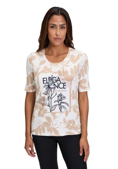 Рубашка с коротким рукавом Basic Shirt mit Print