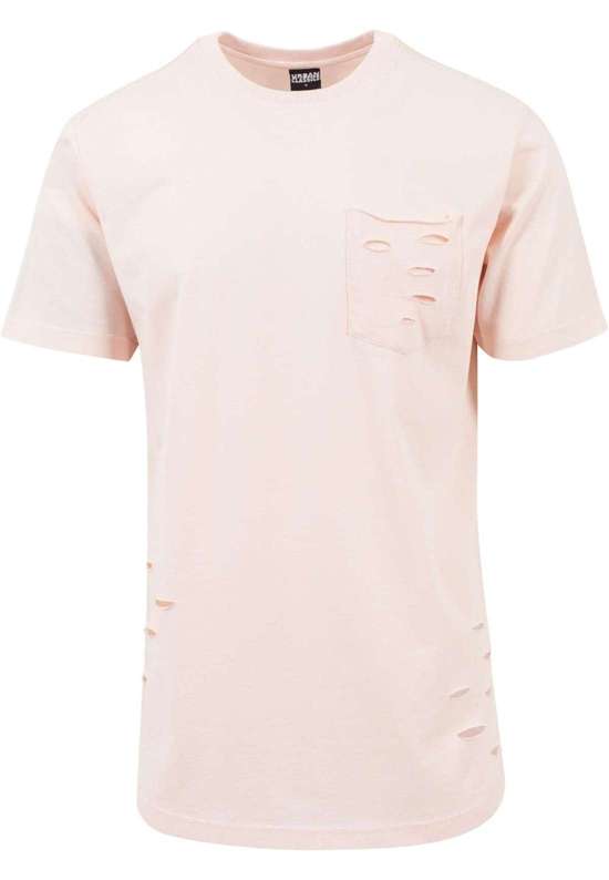 футболка Urban Classics Herren Ripped Pocket Tee
