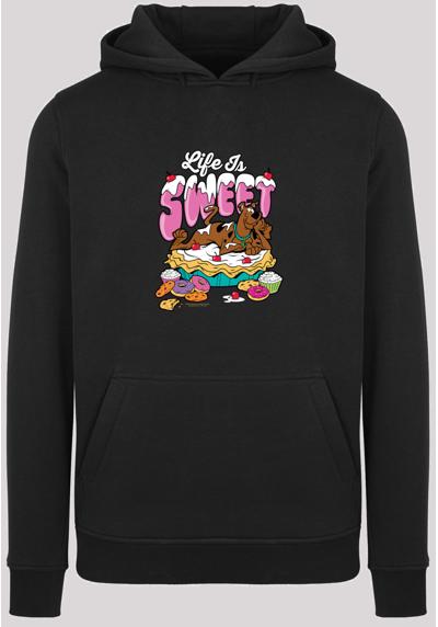 толстовка Herren Scooby Doo Life Is Sweet -BLK with Heavy Hoody