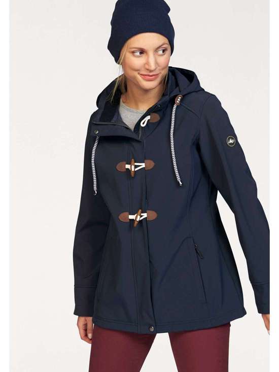 Уличная куртка с капюшоном и кнопками переключения Große Größen