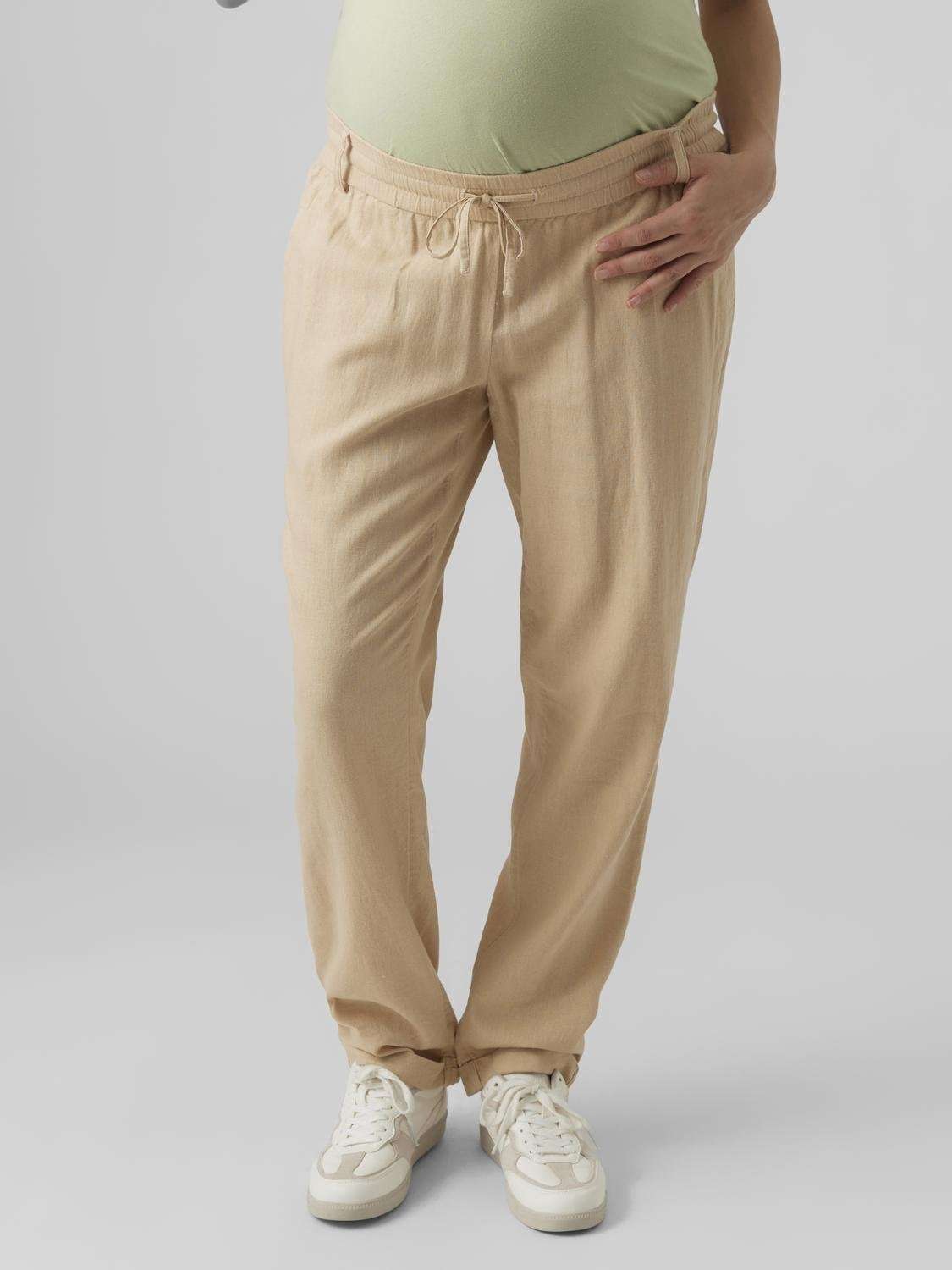 Брюки для беременных MLBEACH WOVEN STRING PANT NOOS