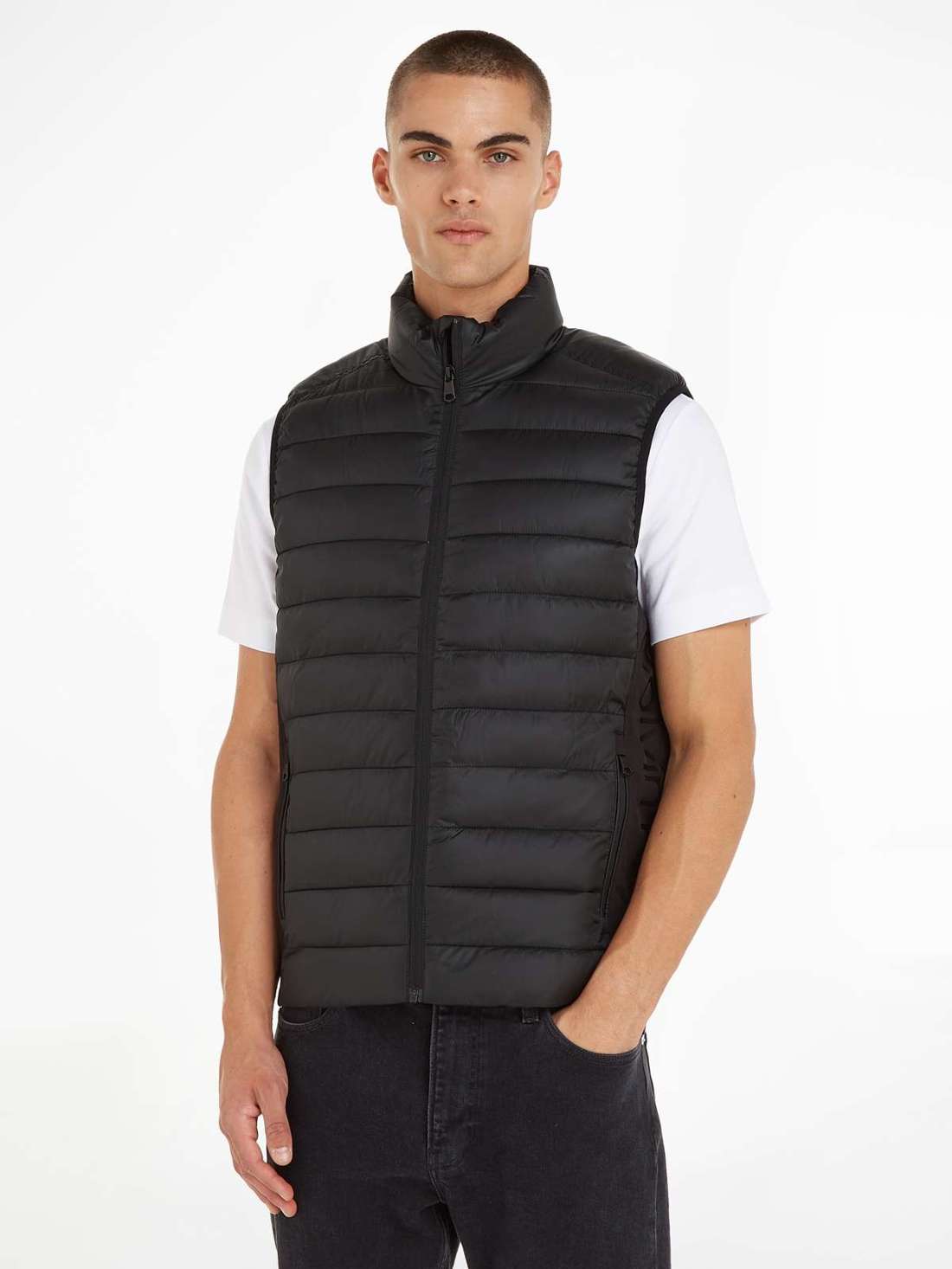 Стеганый жилет ESSENTIAL SIDE LOGO