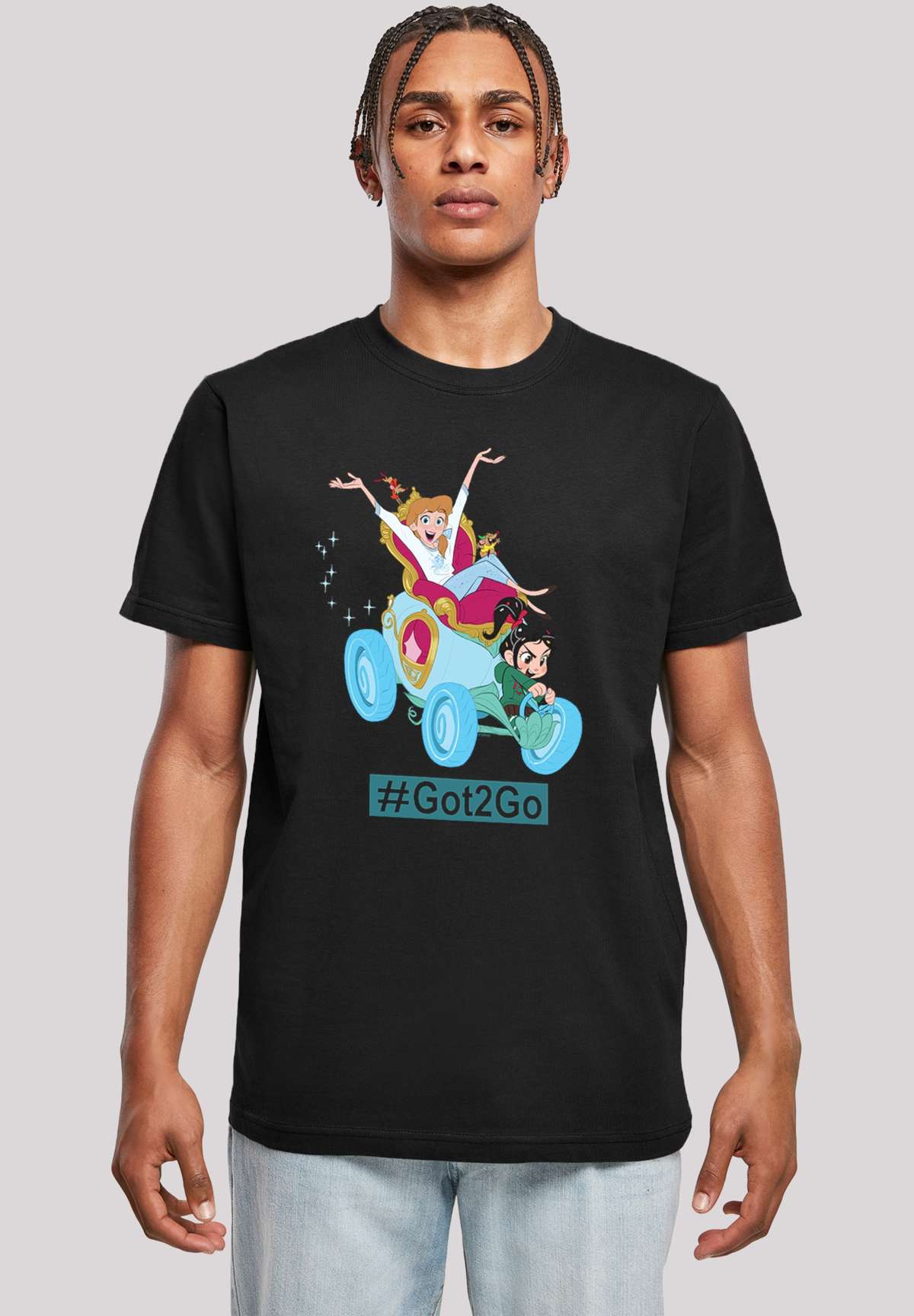 футболка Disney Ralph Reichts Cinderella And Vanellope