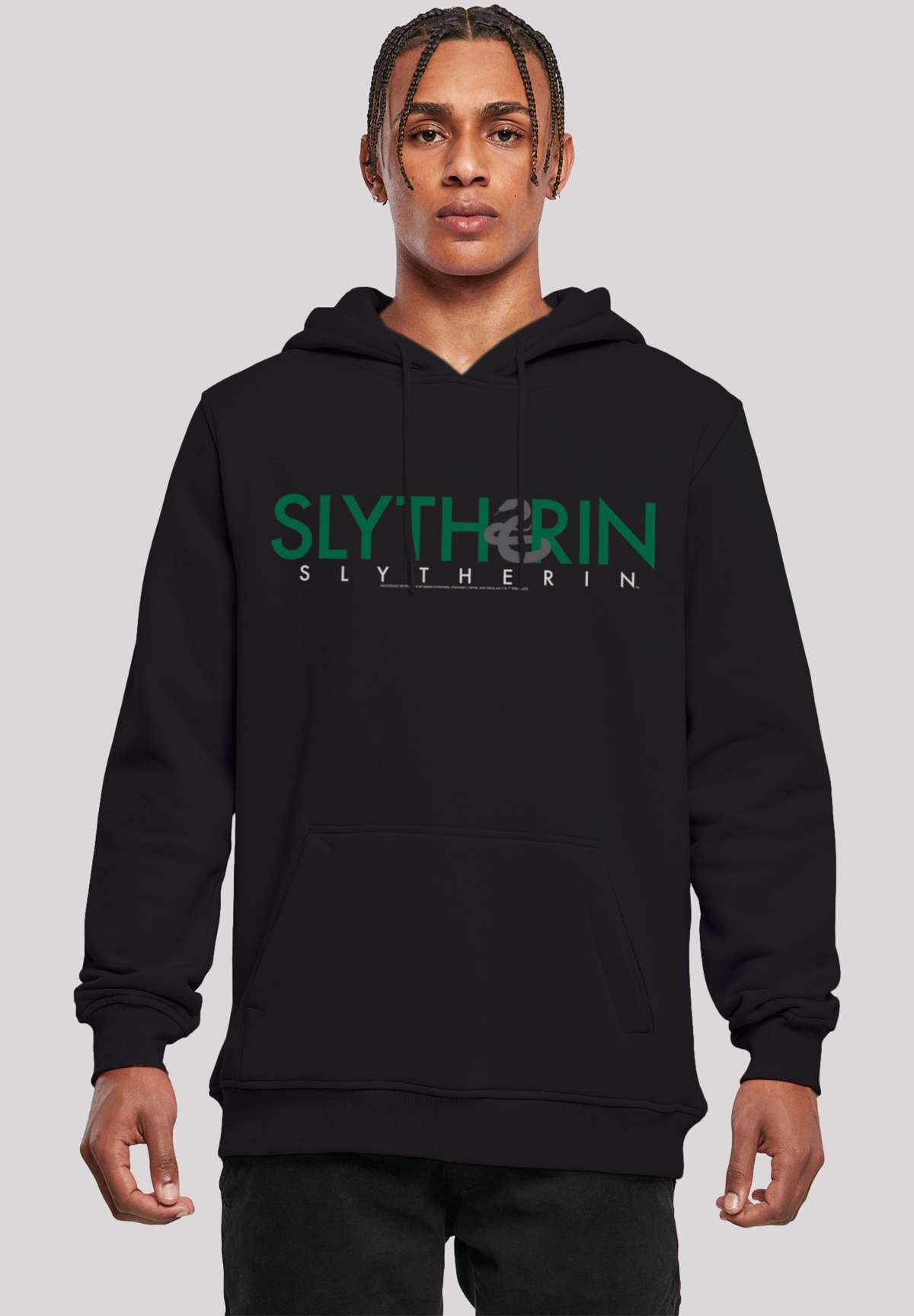 Толстовка с капюшоном Harry Potter Slytherin Text
