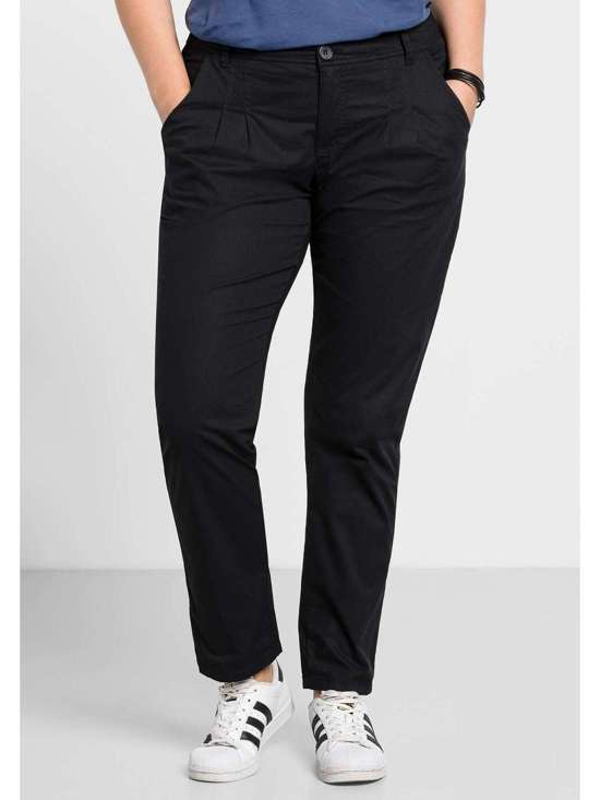 Брюки-чиносы эластичного качества. Große Größen