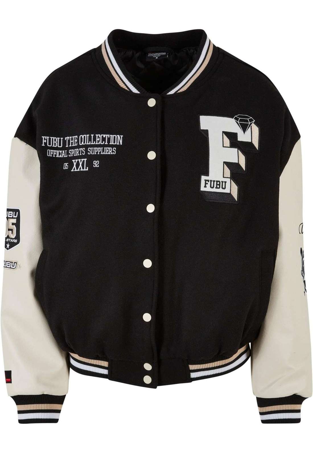 анорак Damen FW231-017-1 FUBU College Varsity Jacket
