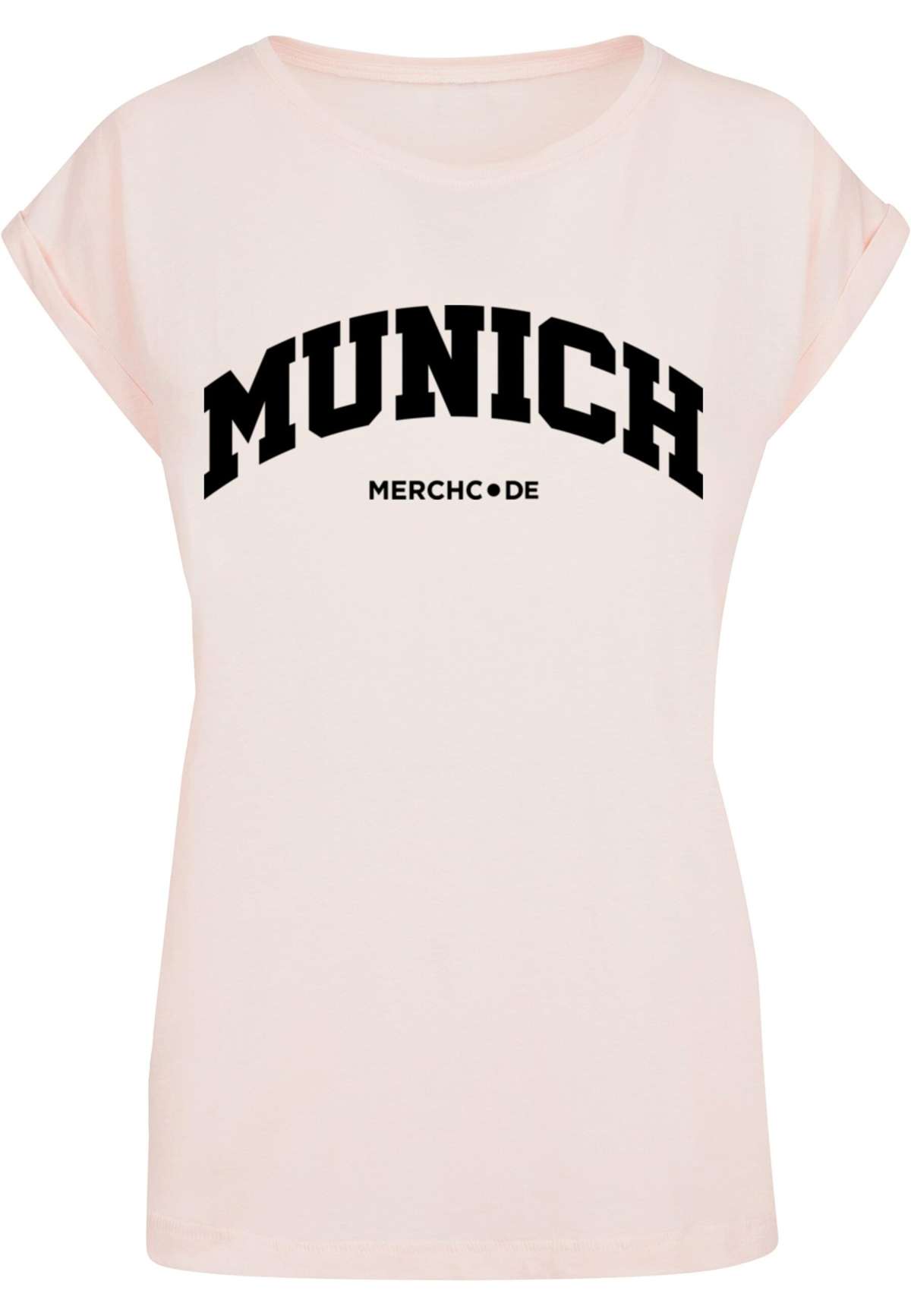 футболка Damen Ladies Munich Wording - T-Shirt