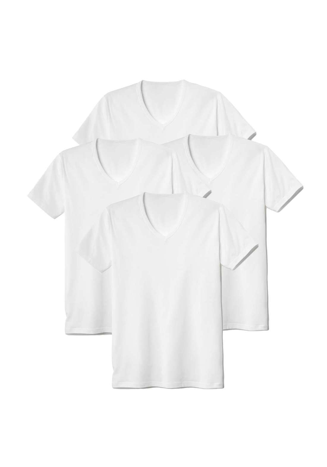 футболка T-Shirt MEN T-Shirt 2PACK Natural Benefit 4er Pack