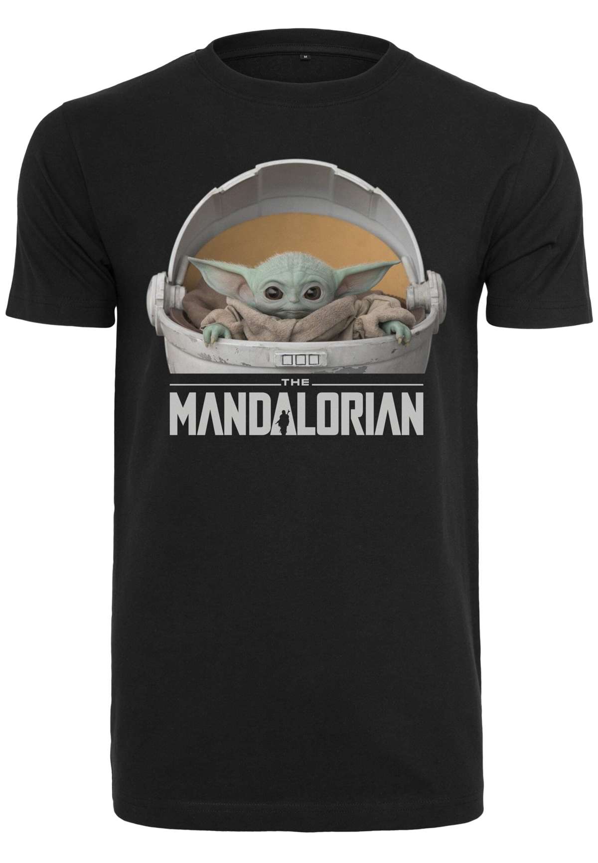 футболка Herren Baby Yoda Mandalorian Logo Tee