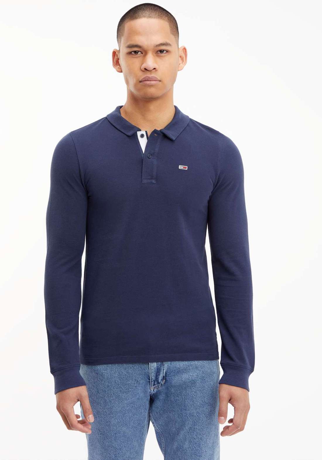 Рубашка поло с длинными рукавами TJM SLIM SOLID LS POLO