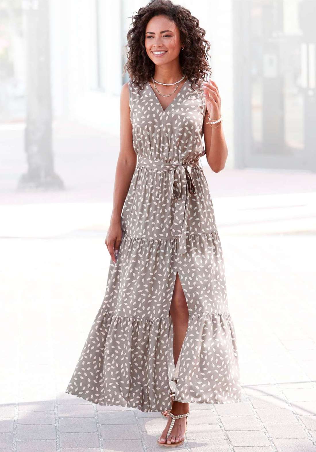 платье макси