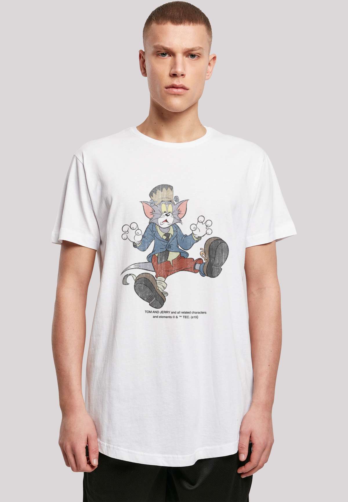 футболка Tom and Jerry TV Serie Faux Frankenstein Tom