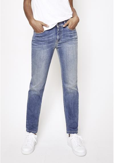Прямые джинсы, экологически чистые, Италия, стрейч, волшебная форма.