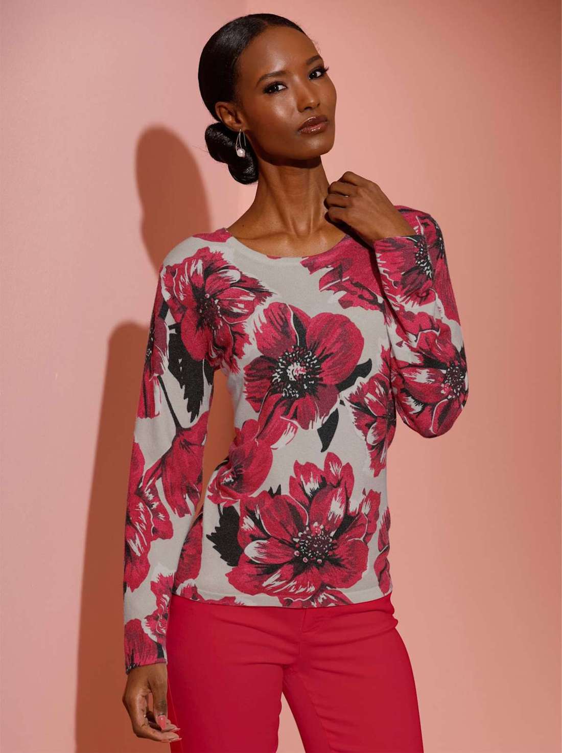 Свитер с круглым вырезом Pullover