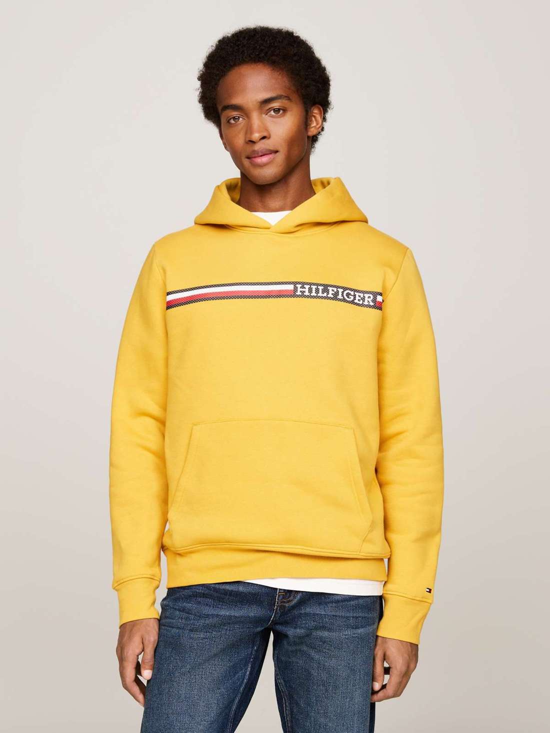 Толстовка с капюшоном CHEST STRIPE HOODY