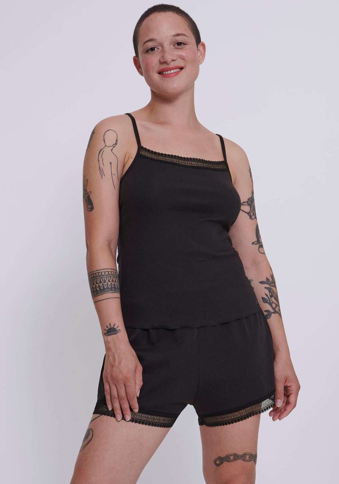 Верх спагетти GO Ribbed Spaghetti Top