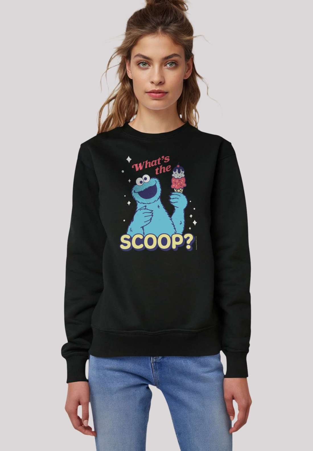 толстовка Sesamstraße Cookie Monster Scoop