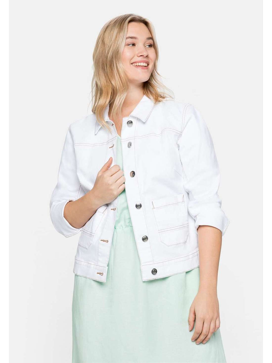 Джинсовая куртка Große Größen