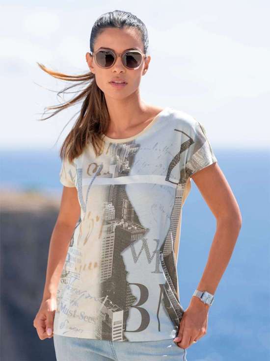 Рубашка с коротким рукавом Druck-Shirt