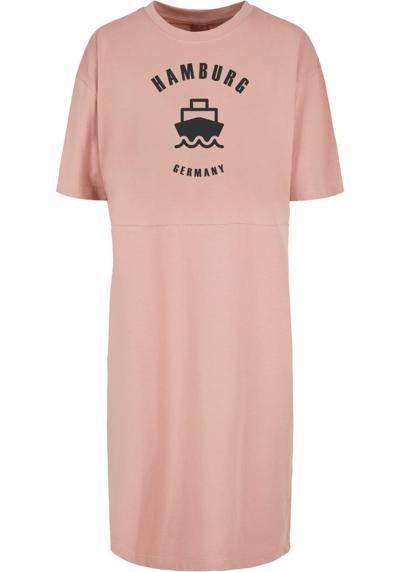 Платье-рубашка Damen Ladies Hamburg Organic Oversized Slit Tee Dress