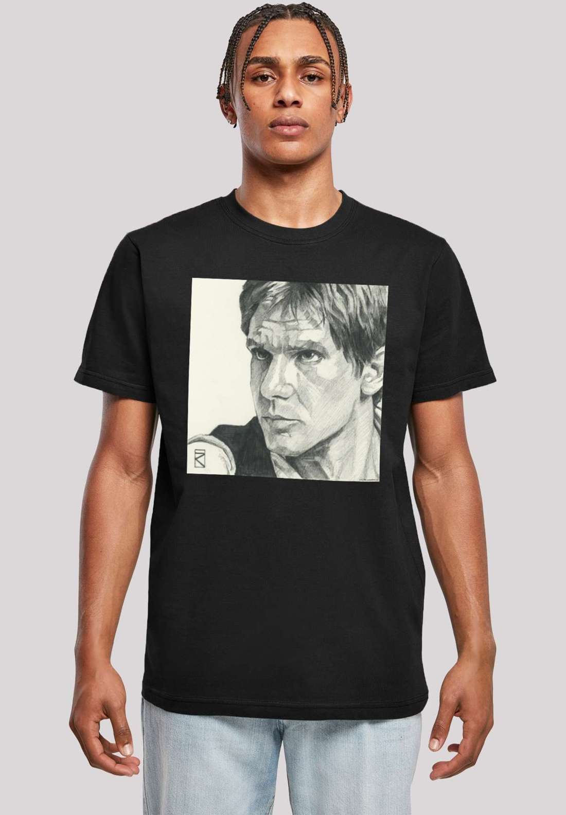 футболка Star Wars Han Solo Drawing