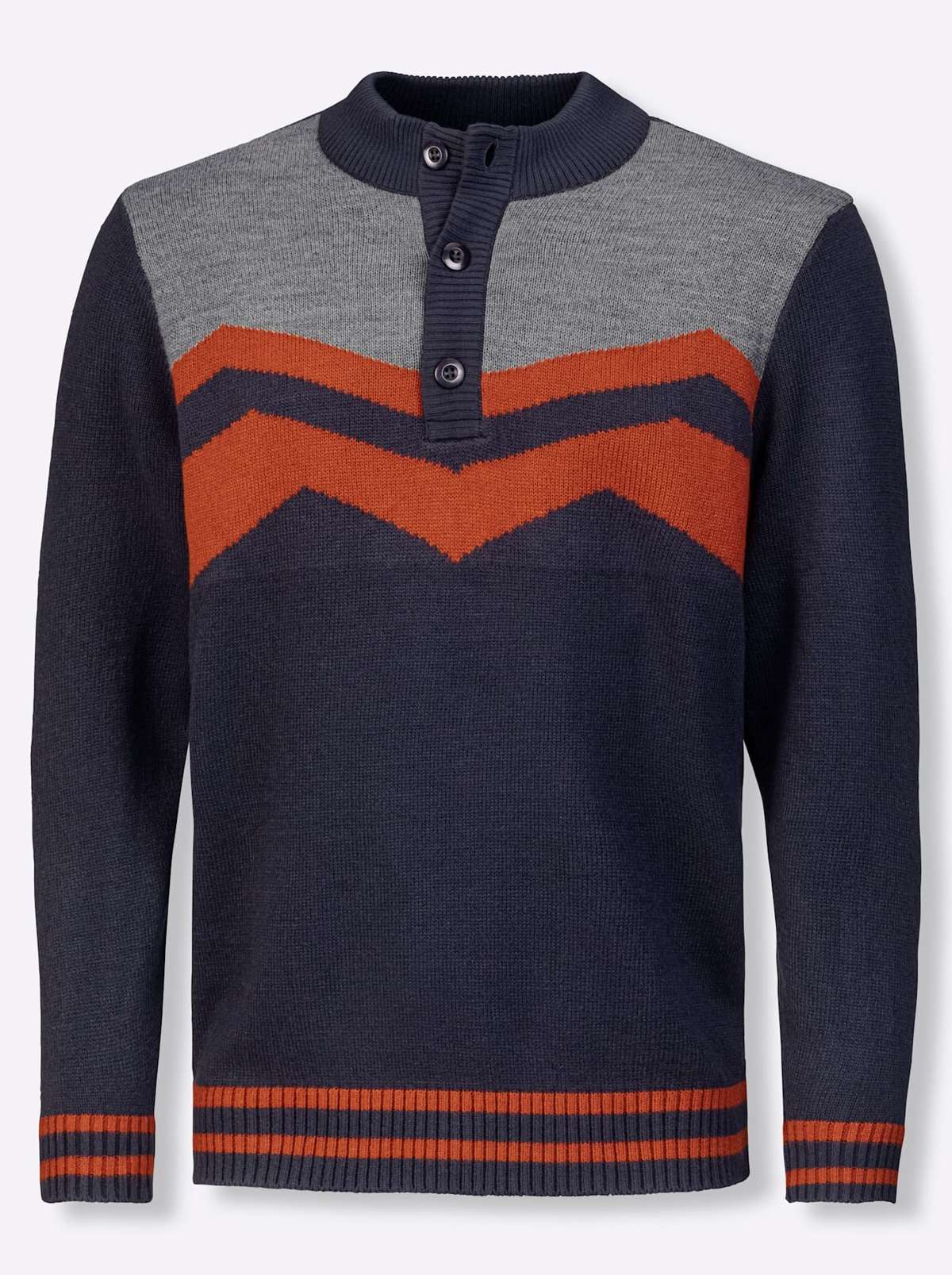 Свитер с воротником-стойкой Pullover