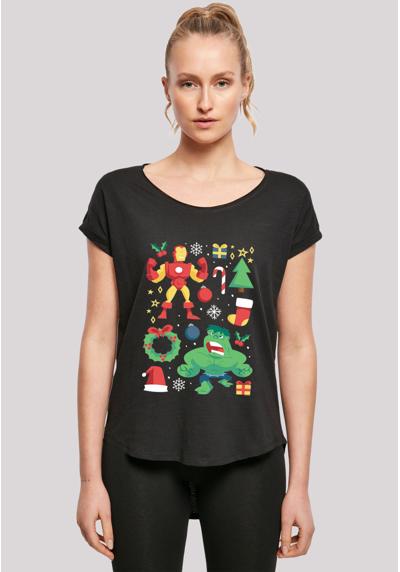 футболка Marvel Iron Man And Hulk Christmas