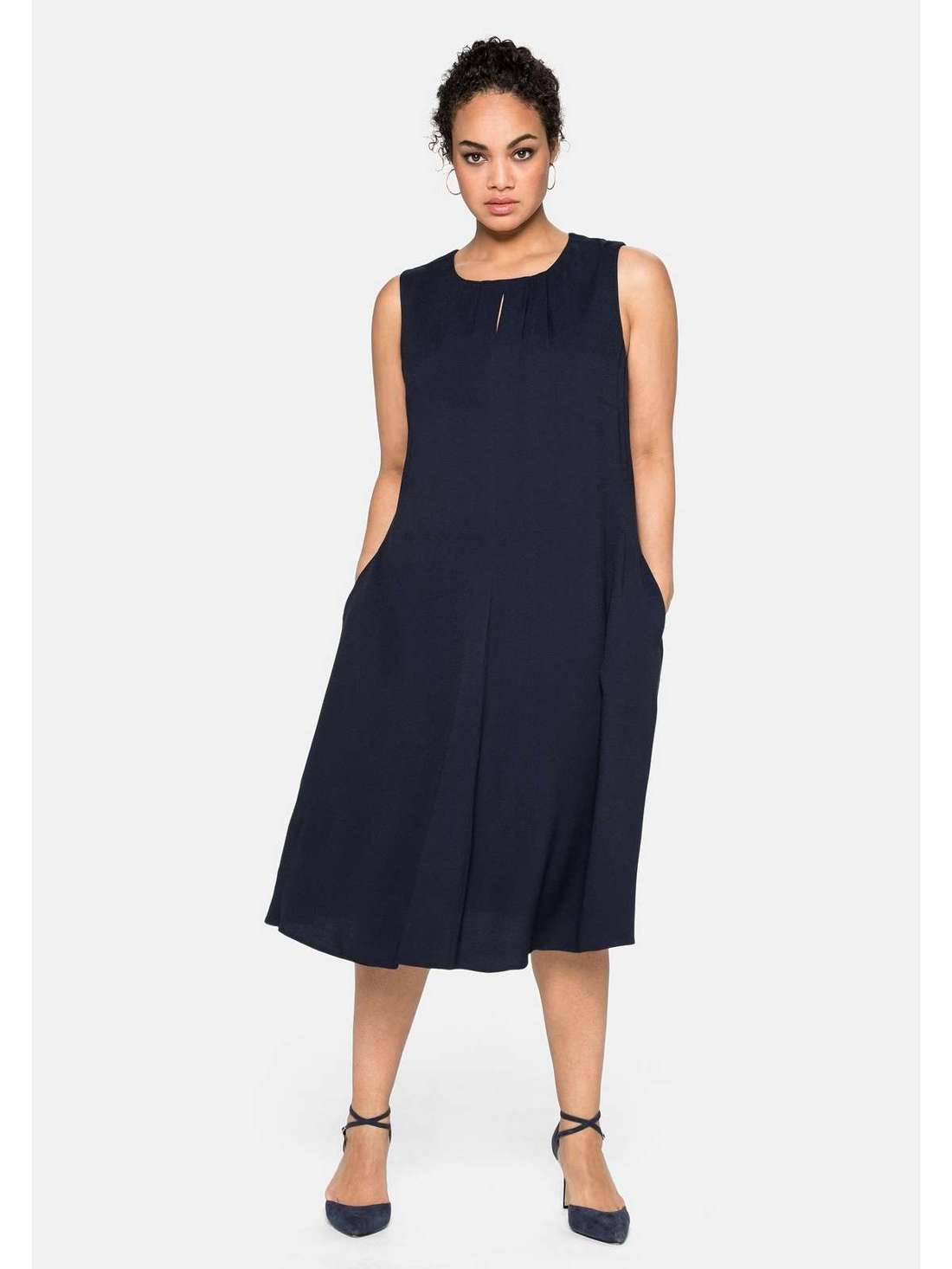 Вечернее платье со складками Große Größen