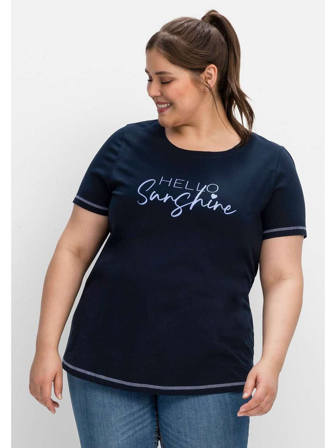 Футболка с надписью Große Größen