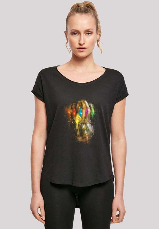 футболка Marvel Avengers Endgame Infinity Gauntlet Splatter