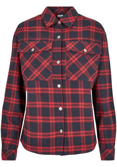 Рубашка с длинным рукавом Urban Classics Damen Ladies Oversized Overshirt