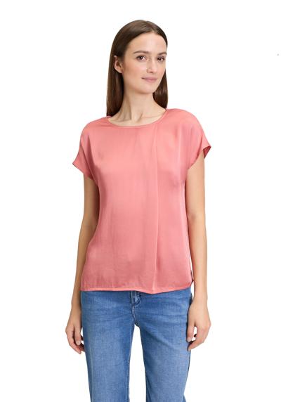 Рубашка с коротким рукавом Blusenshirt mit Rundhalsausschnitt